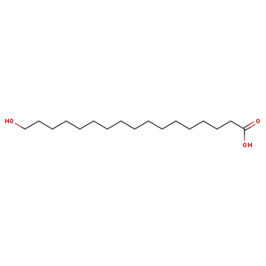 17-Hydroxyheptadecanoic acid