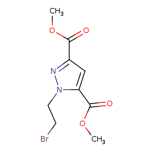 Dimethyl 1-(2-bromoethyl)-1h-pyrazole-3,5-dicarboxylate
