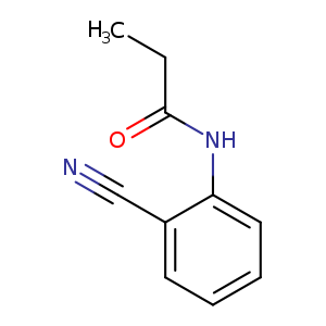 N-(2-cyanophenyl)propanamide
