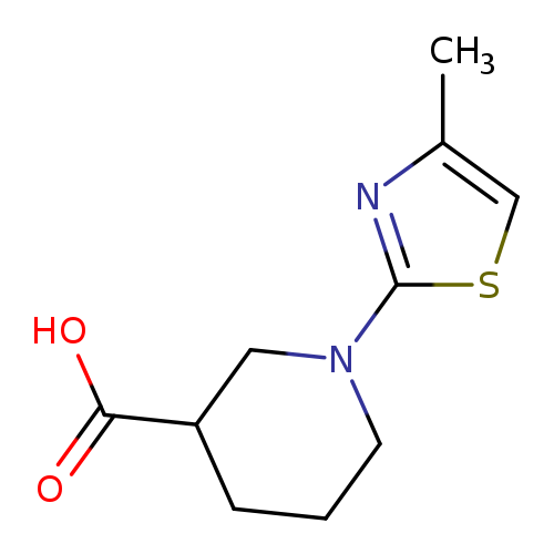 1-(4-Methyl-1,3-thiazol-2-yl)piperidine-3-carboxylic acid