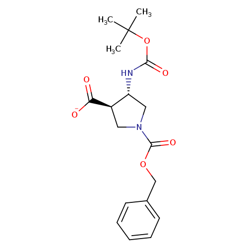 Trans-4-n-boc-amino-1-cbz-pyrrolidine-3-carboxylic acid