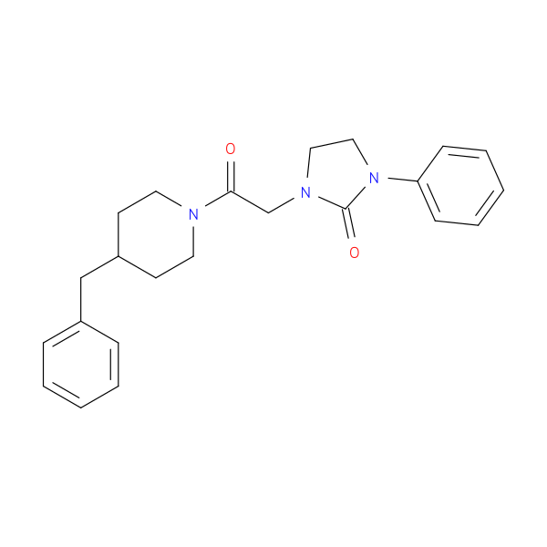 1-[2-(4-benzylpiperidin-1-yl)-2-oxoethyl]-3-phenylimidazolidin-2-one