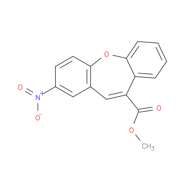 Methyl 13-nitro-2-oxatricyclo[9.4.0.0^{3,8}]pentadeca-1(15),3(8),4,6,9,11,13-heptaene-9-carboxylate