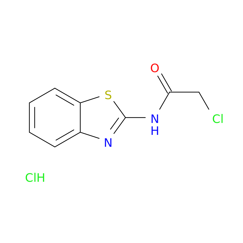 N-(1,3-benzothiazol-2-yl)-2-chloroacetamide hydrochloride