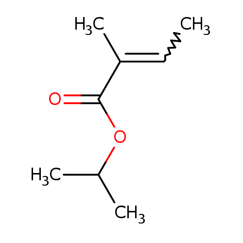 2-Butenoic acid, 2-methyl-, 1-methylethyl ester, (2E)-