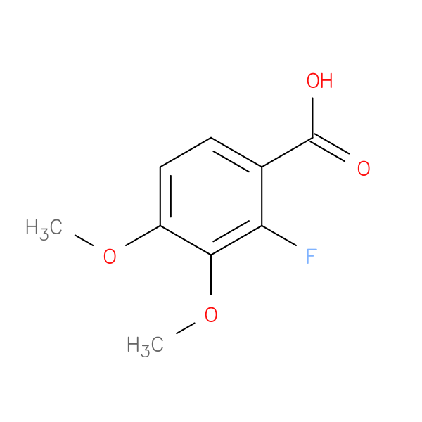 2-Fluoro-3,4-dimethoxybenzoic acid