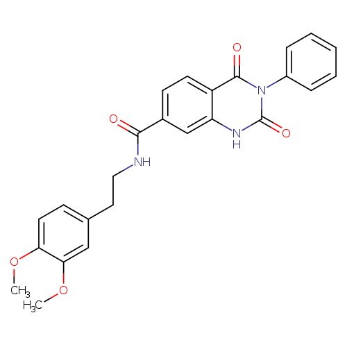 N-[2-(3,4-dimethoxyphenyl)ethyl]-2,4-dioxo-3-phenyl-1,2,3,4-tetrahydroquinazoline-7-carboxamide