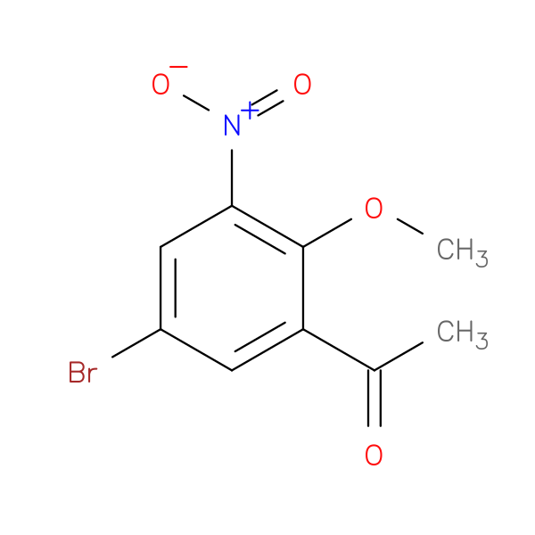 1-(5-Bromo-2-methoxy-3-nitrophenyl)ethan-1-one