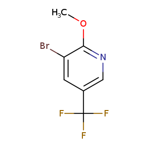 Pyridine, 3-bromo-2-methoxy-5-(trifluoromethyl)-