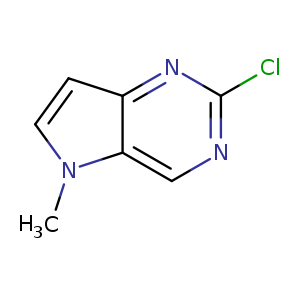 2-Chloro-5-methyl-5H-pyrrolo[3,2-d]pyrimidine