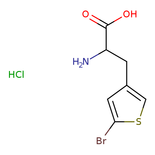 2-amino-3-(5-bromothiophen-3-yl)propanoicacidhydrochloride