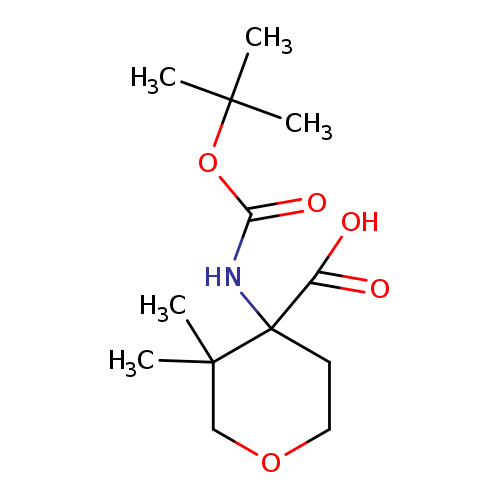 4-{[(tert-butoxy)carbonyl]amino}-3,3-dimethyloxane-4-carboxylic acid