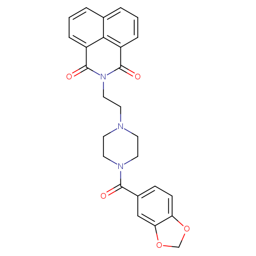 3-{2-[4-(2H-1,3-benzodioxole-5-carbonyl)piperazin-1-yl]ethyl}-3-azatricyclo[7.3.1.0^{5,13}]trideca-1(12),5,7,9(13),10-pentaene-2,4-dione