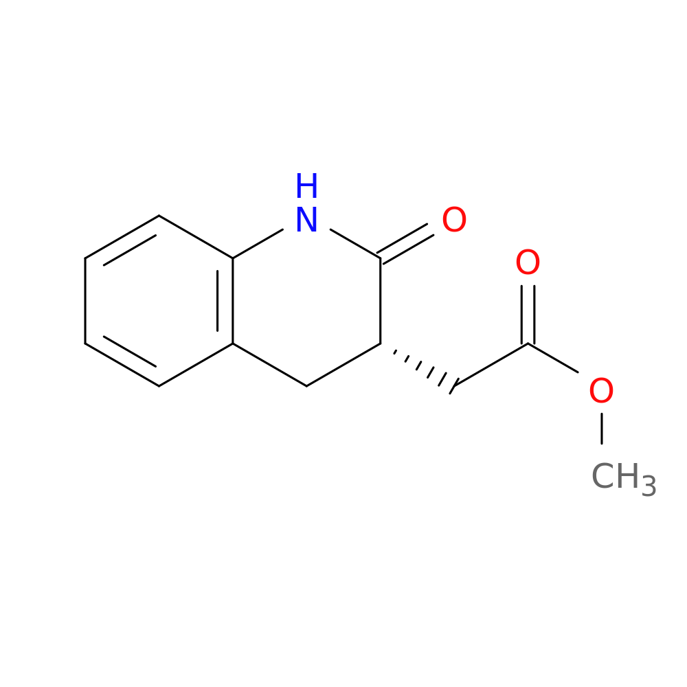 Methyl 2-(2-oxo-1,2,3,4-tetrahydroquinolin-3-yl)acetate