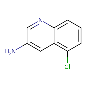 3-Quinolinamine, 5-chloro-