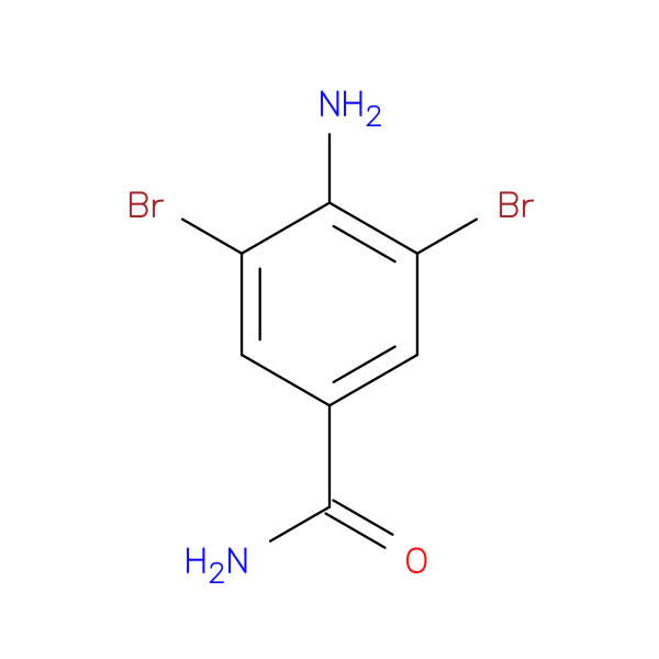 4-amino-3,5-dibromobenzamide