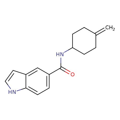 N-(4-methylidenecyclohexyl)-1H-indole-5-carboxamide