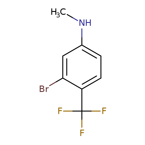 3-Bromo-N-methyl-4-(trifluoromethyl)aniline