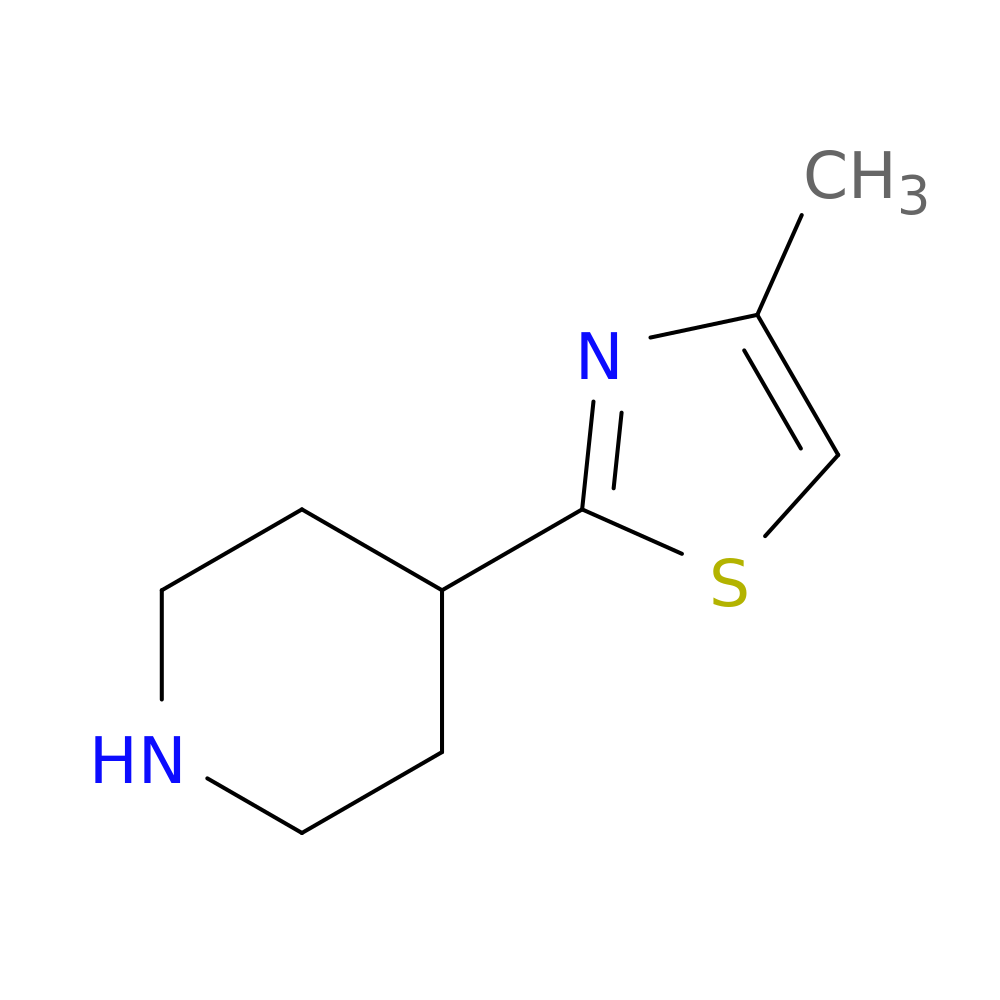 4-Methyl-2-(piperidin-4-yl)thiazole