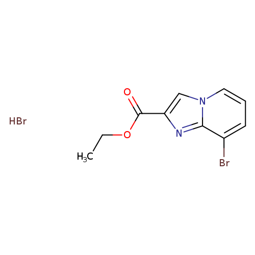 Ethyl 8-bromoimidazo[1,2-a]pyridine-2-carboxylate HBr