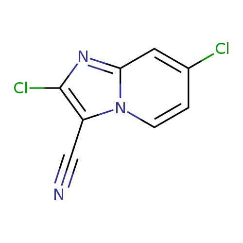 2,7-dichloroimidazo[1,2-a]pyridine-3-carbonitrile