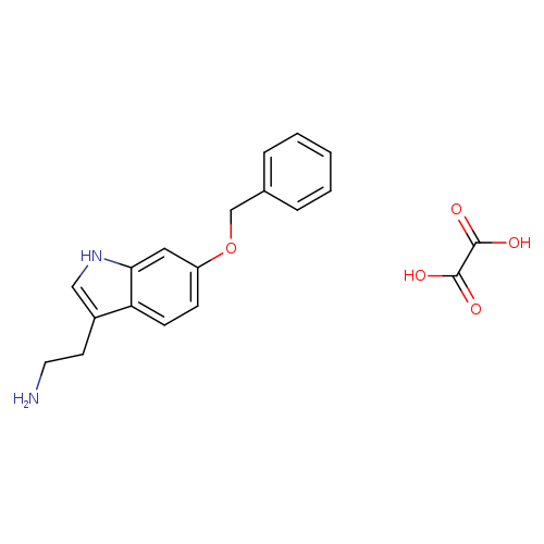 2-[6-(benzyloxy)-1H-indol-3-yl]ethan-1-amine,oxalicacid