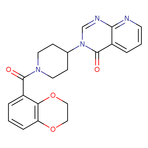 3-[1-(2,3-dihydro-1,4-benzodioxine-5-carbonyl)piperidin-4-yl]-3H,4H-pyrido[2,3-d]pyrimidin-4-one