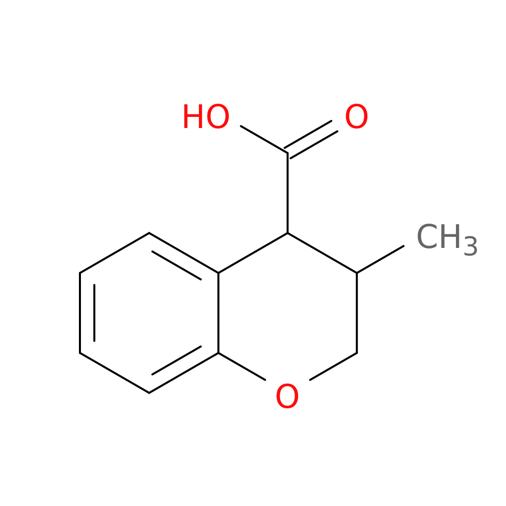 3-methyl-3,4-dihydro-2H-1-benzopyran-4-carboxylic acid