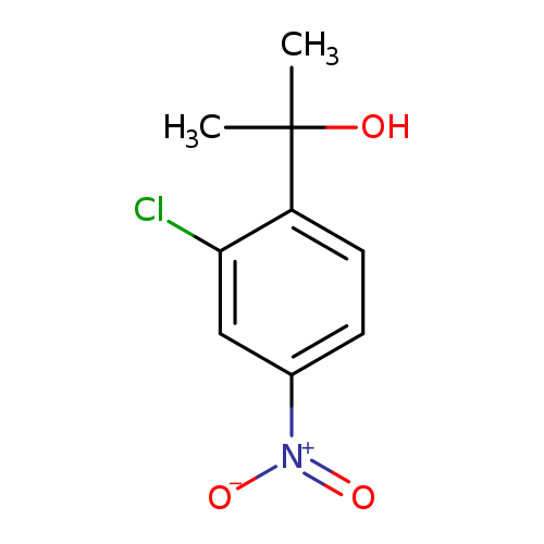 2-(2-chloro-4-nitrophenyl)propan-2-ol