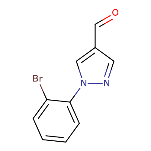 1-(2-Bromophenyl)pyrazole-4-carbaldehyde