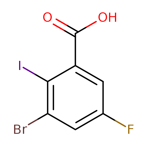 3-Bromo-5-fluoro-2-iodobenzoic acid