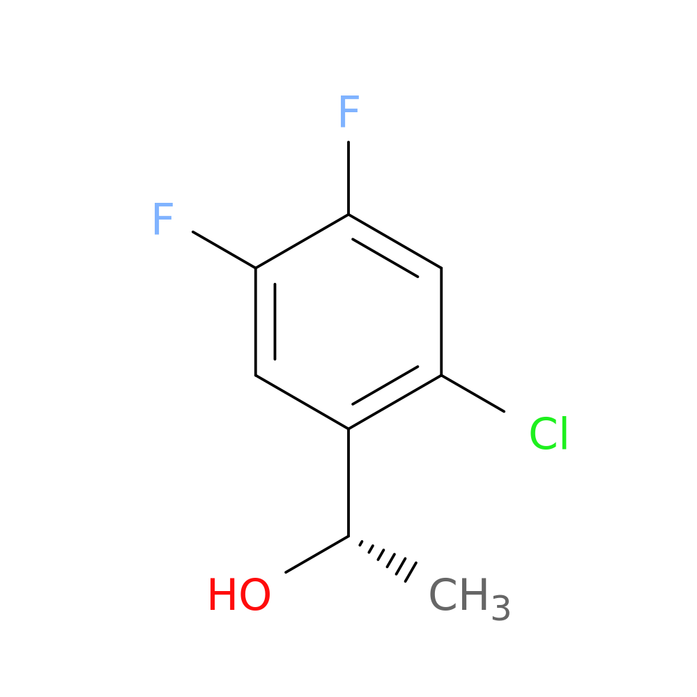 (1S)-1-(2-chloro-4,5-difluorophenyl)ethan-1-ol