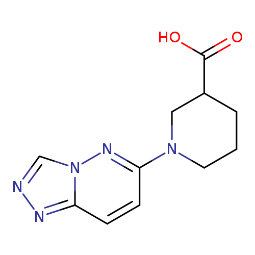 1-[1,2,4]Triazolo[4,3-b]pyridazin-6-yl-piperidine-3-carboxylic acid