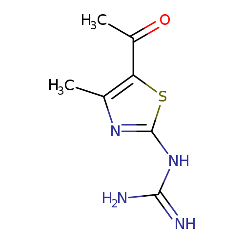 N-(5-Acetyl-4-methyl-1,3-thiazol-2-yl)guanidine