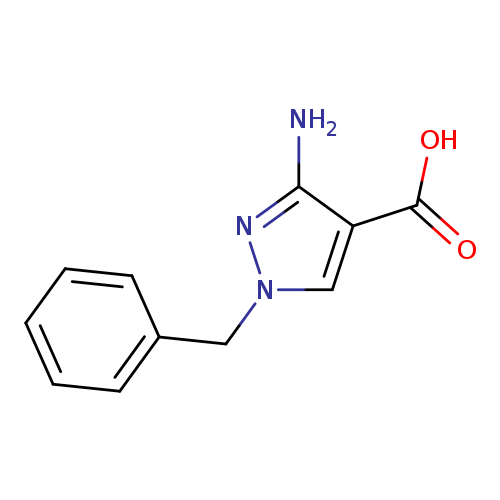3-amino-1-benzyl-1H-pyrazole-4-carboxylic acid