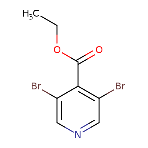 4-Pyridinecarboxylic acid, 3,5-dibromo-, ethyl ester