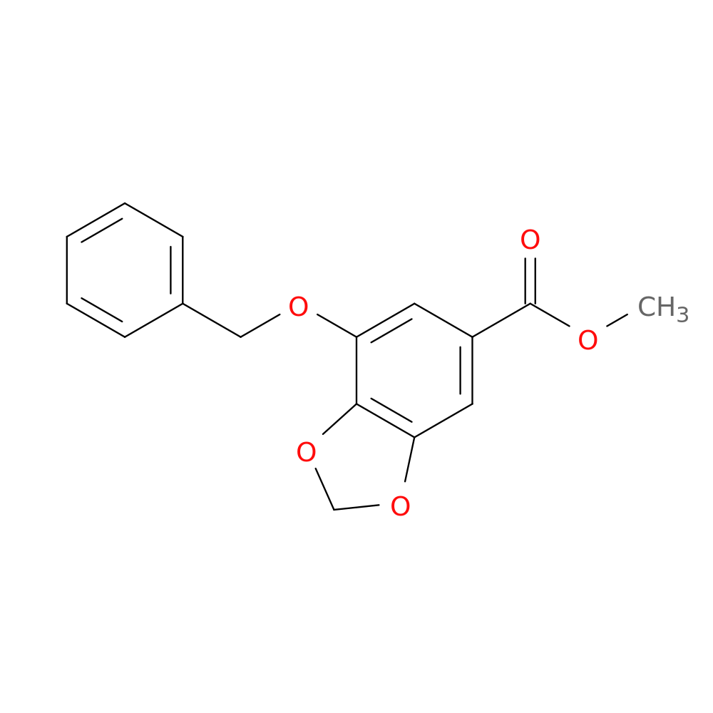Methyl 7-(benzyloxy)benzo[d][1,3]dioxole-5-carboxylate