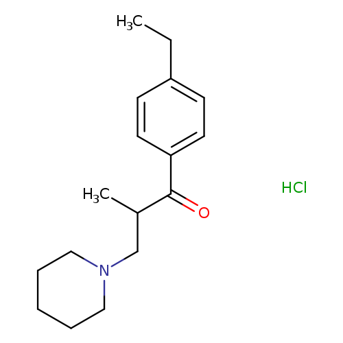 Eperisone, HCl