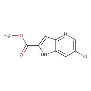 6-Chloro-1H-pyrrolo[3,2-b]pyridine-2-carboxylic acid Methyl ester