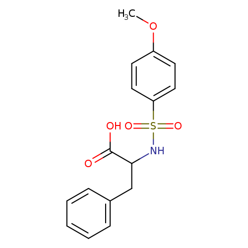 2-(4-Methoxyphenylsulfonamido)-3-phenylpropanoic acid