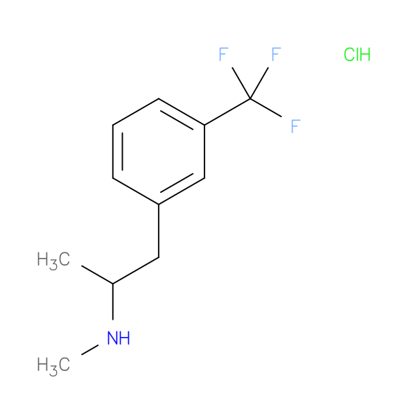 N,α-dimethyl-3-(trifluoromethyl)-benzeneethanamine,monohydrochloride