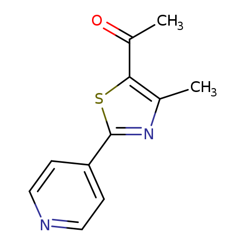 1-(4-Methyl-2-(pyridin-4-yl)thiazol-5-yl)ethanone