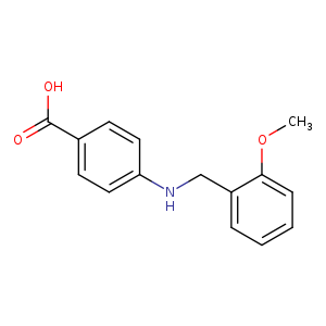 4-[(2-methoxybenzyl)amino]benzoic acid