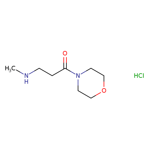 3-(methylamino)-1-(morpholin-4-yl)propan-1-one hydrochloride