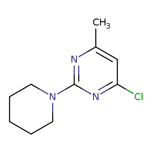 4-Chloro-6-methyl-2-piperidin-1-ylpyrimidine