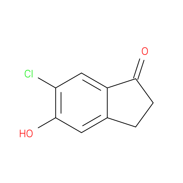 6-chloro-5-hydroxy-2,3-dihydro-1H-inden-1-one