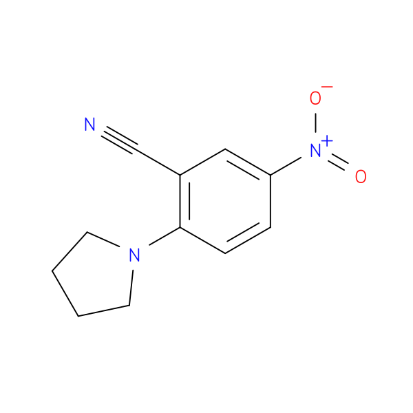 5-Nitro-2-pyrrolidin-1-ylbenzonitrile