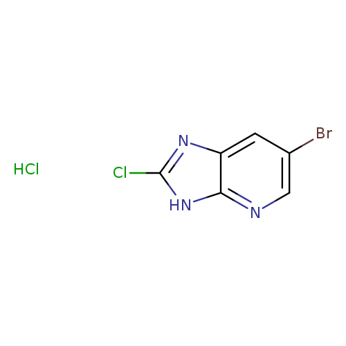 6-bromo-2-chloro-3h-imidazo[4,5-b]pyridine hydrochloride