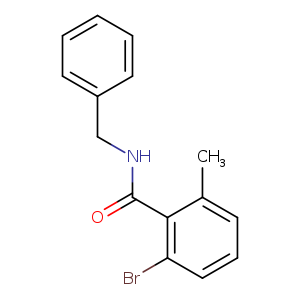 N-benzyl-2-bromo-6-methylbenzamide