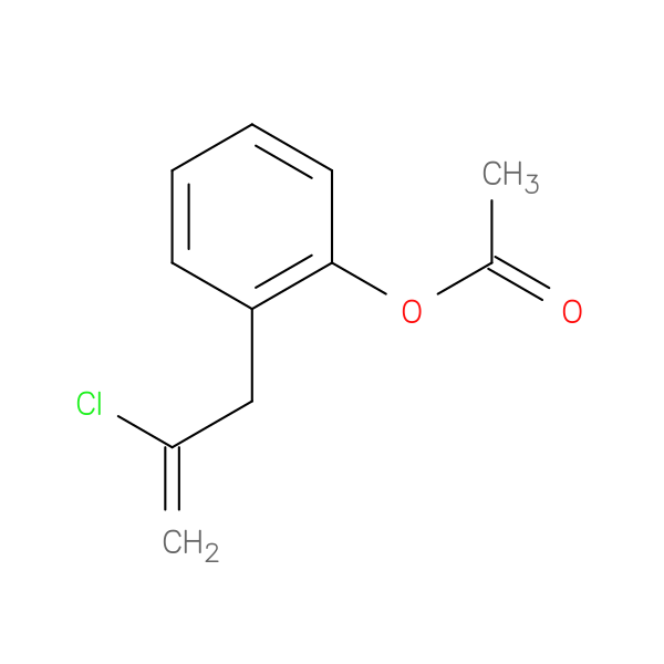 3-(2-Acetoxyphenyl)-2-chloro-1-propene